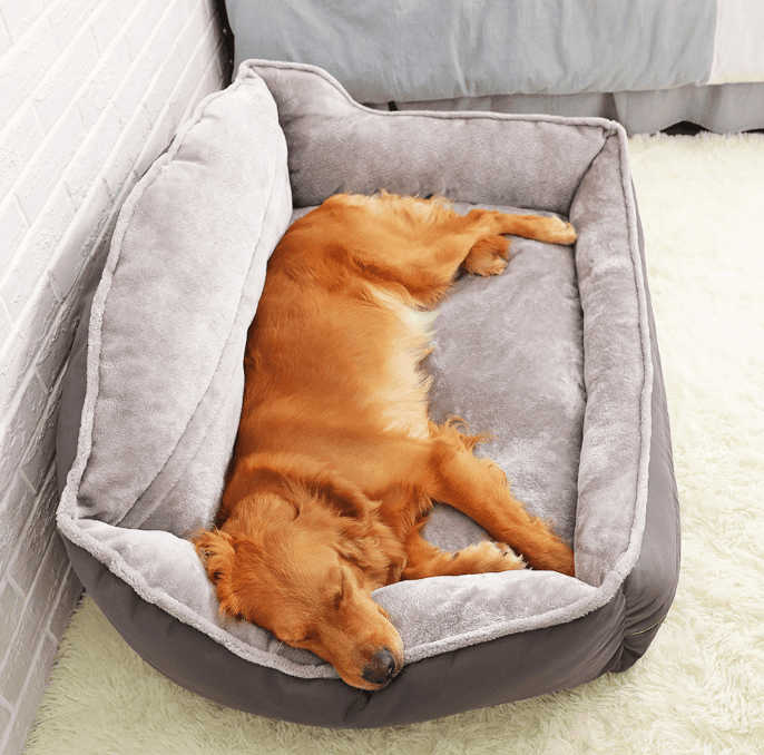 Luxury Pet Haven: Plush Polyester Sofa Bed For Dogs - ArctiPet