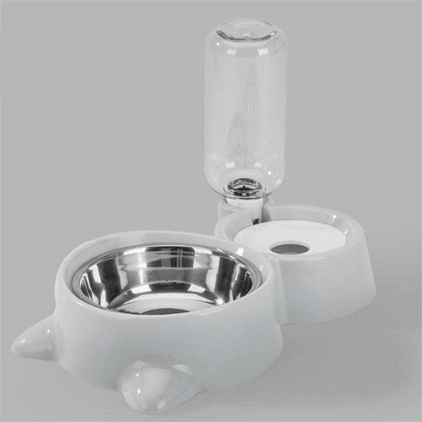 Automatic Aquaflow Dog Water Bowl - Self - Refilling Stainless Steel - ArctiPet