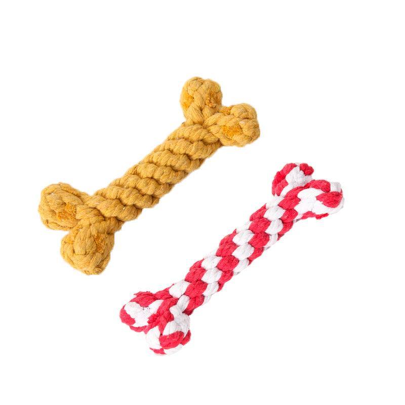 Bite - Resistant Cotton Rope Knot Toy For Dogs - ArctiPet