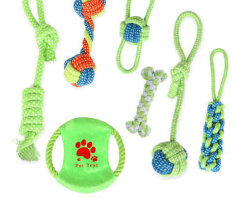 Durable Dog Rope Toys - 7 Exciting Variants For Chewing, Playing, And Dental Health - ArctiPet