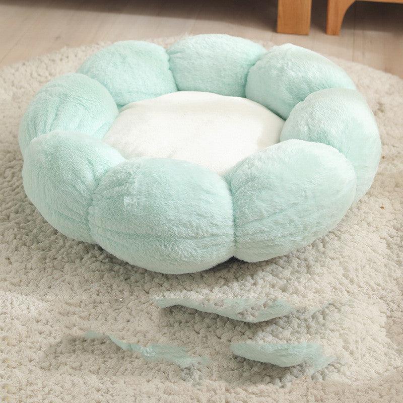 Floral Haven Pet Bed - Flower - Shaped Blanket for Dogs & Cats - ArctiPet