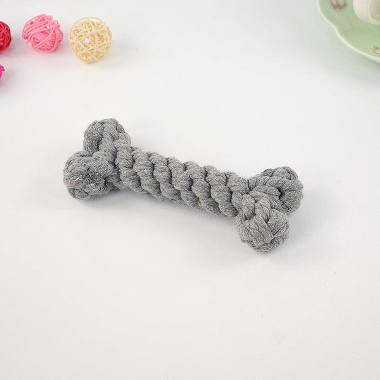 Bite - Resistant Cotton Rope Knot Toy For Dogs - ArctiPet