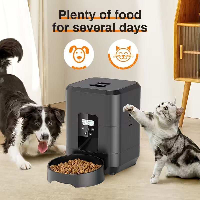 NNETM Automatic Pet Feeder with Touch Screen for Cats & Dogs - ArctiPet