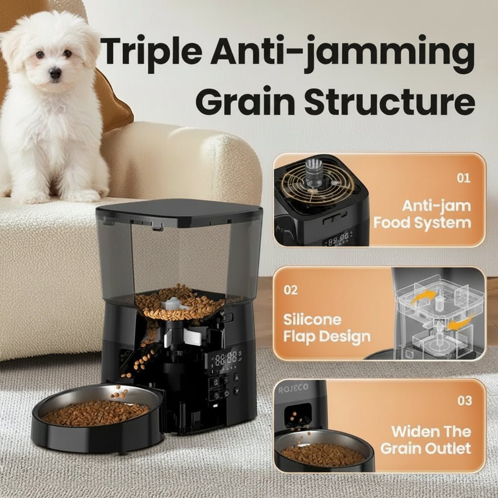NNEOBA Smart Control Automatic Pet Feeder for Cats and Dogs - ArctiPet