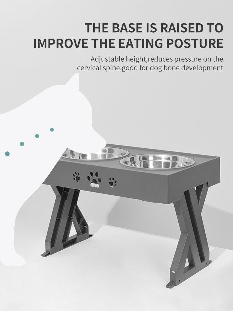 Portable Pet Feeder: Stainless Steel Folding Bowl For Dogs And Cats - ArctiPet