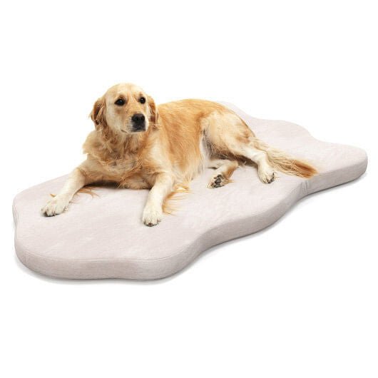 Orthopedic Dog Bed with Memory Foam Support for Large Dogs - Gray - ArctiPet