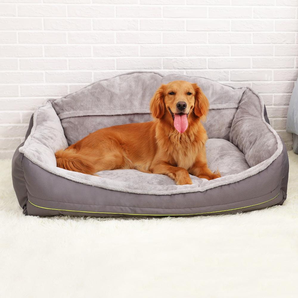 Luxury Pet Haven: Plush Polyester Sofa Bed For Dogs - ArctiPet