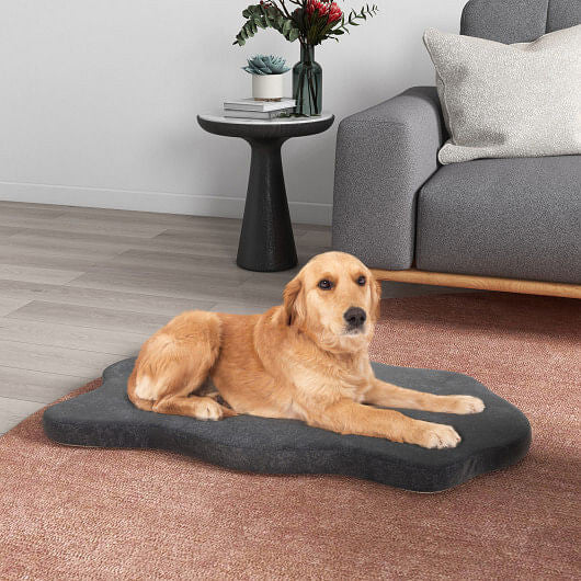 Orthopedic Dog Bed with Memory Foam Support for Large Dogs - Gray - ArctiPet