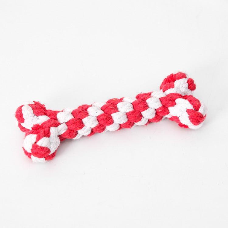 Bite - Resistant Cotton Rope Knot Toy For Dogs - ArctiPet