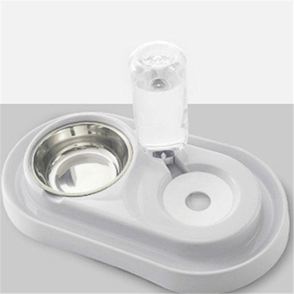 Automatic Aquaflow Dog Water Bowl - Self - Refilling Stainless Steel - ArctiPet