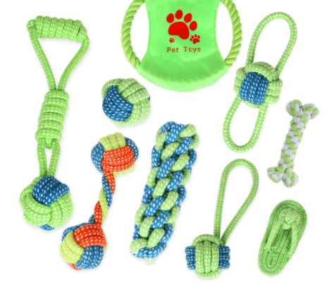 Durable Dog Rope Toys - 7 Exciting Variants For Chewing, Playing, And Dental Health - ArctiPet