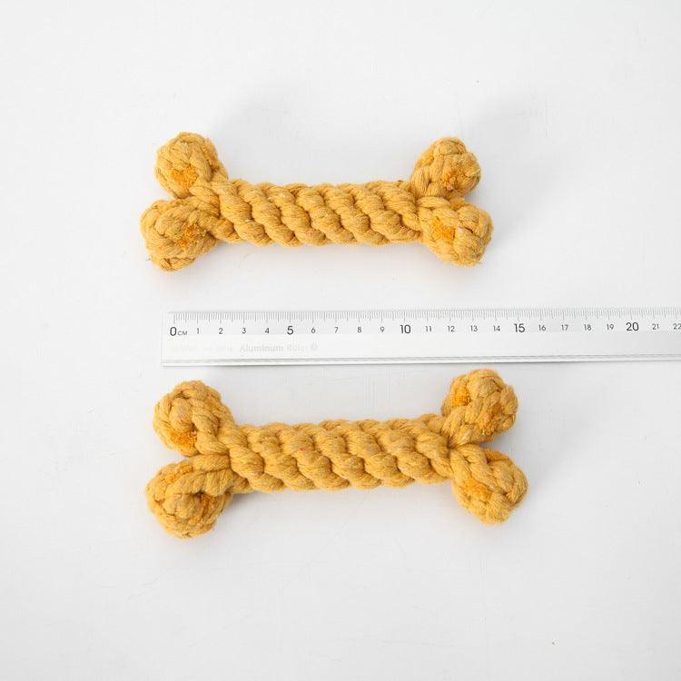 Bite - Resistant Cotton Rope Knot Toy For Dogs - ArctiPet