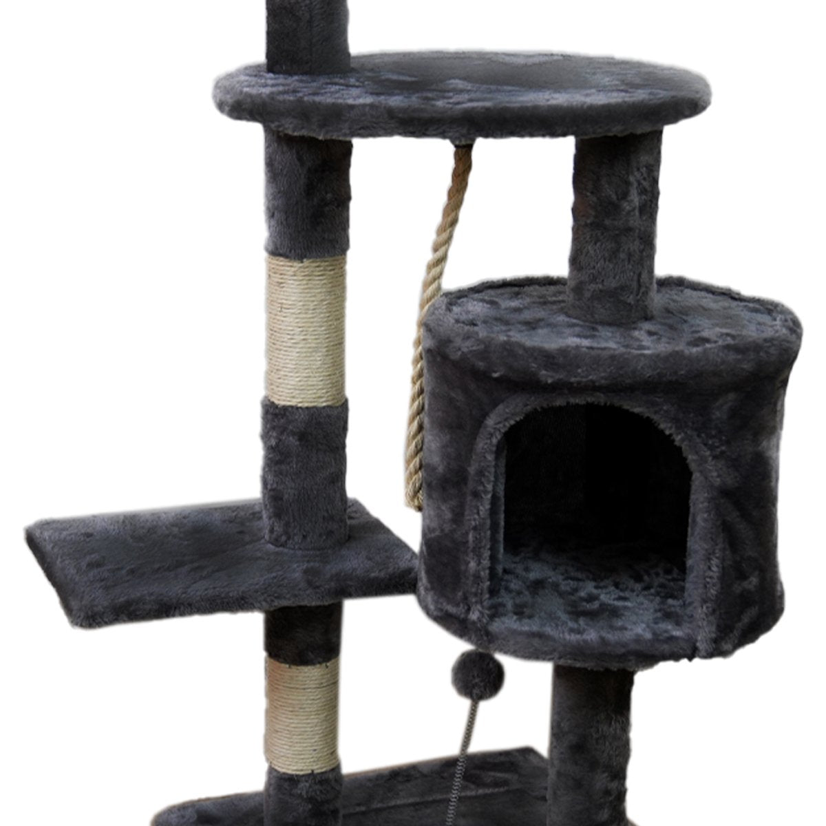 Cat Tree Scratching Post - Dark Grey 110cm