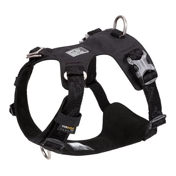 True Love Lightweight Dog Harness - Black, 2XS